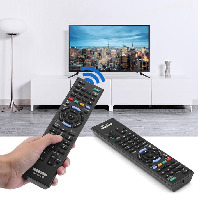 Télécommande de remplacement pour téléviseur SONY RM-ED052 RM-ED050 RM-ED047 RM-ED053 RM-ED060 blanc