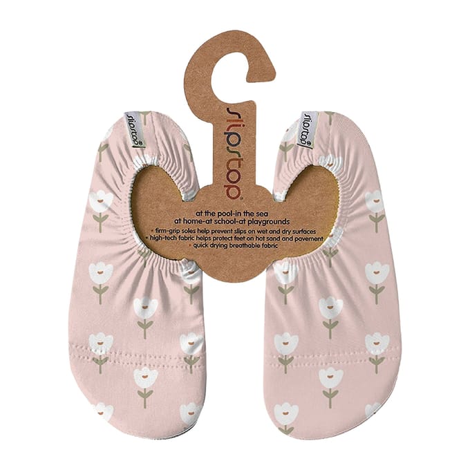 Slipstop antislip waterschoen Tulip pink - Maat M 27-29