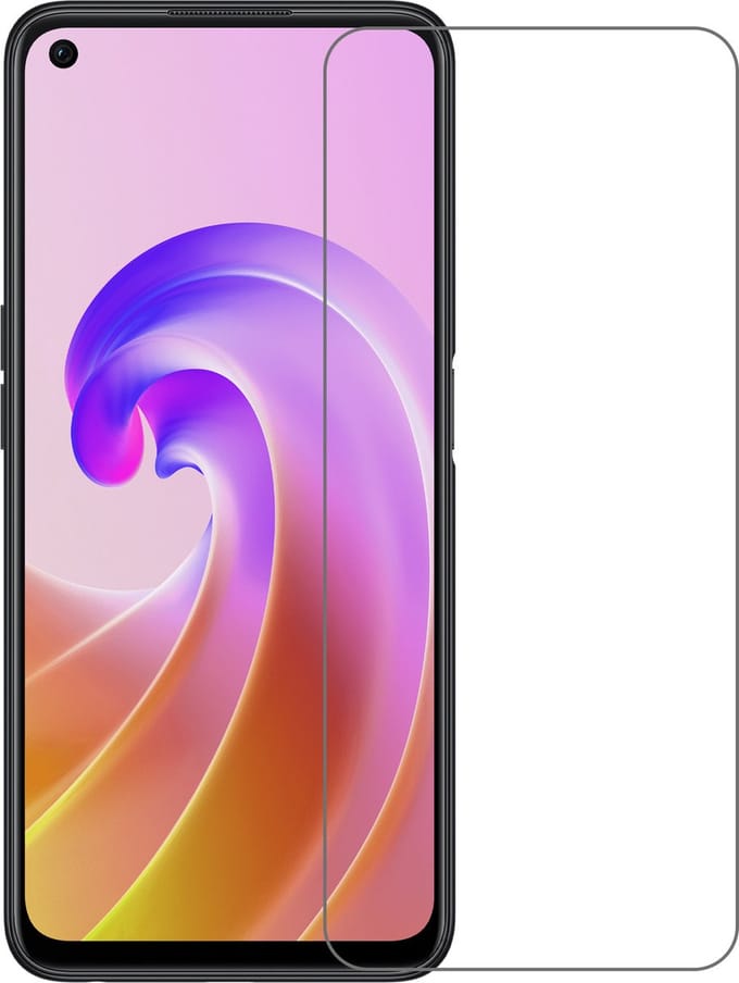 Screenprotector Geschikt voor OPPO A96 - Extra Sterk - Beschermglas - Gehard Glas - Tempered Glass - Screen Protector