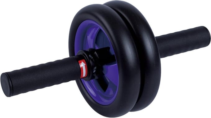 Buikspierroller - Core Trainer - Buikspieren Trainen - Met Remfunctie - 800 g - Zwart