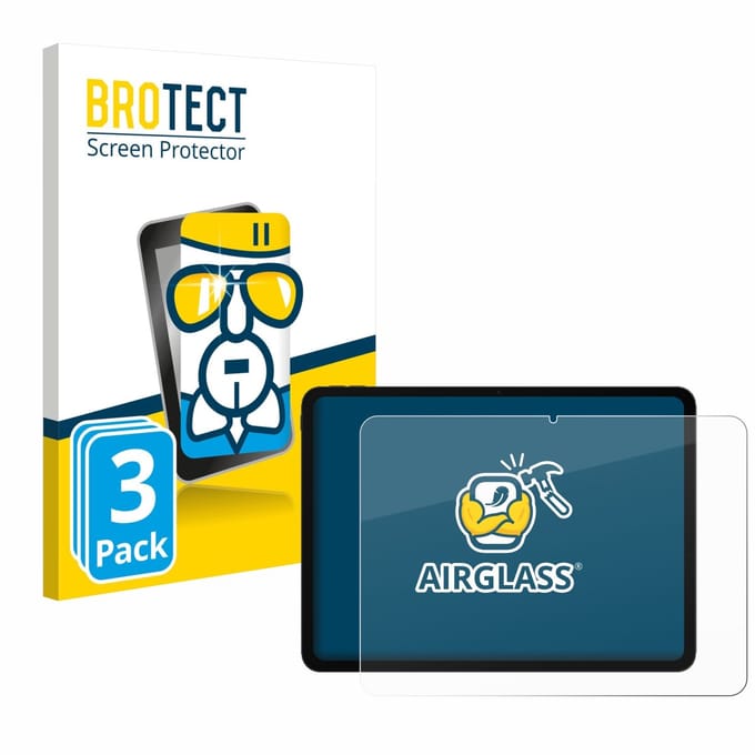 Screenprotector 3 Stuks voor OnePlus Pad Go 2 Beschermglas transparant