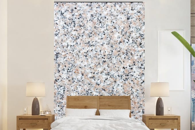 Behang - Fotobehang Graniet - Structuren - Design - Steen - Breedte 195 cm x hoogte 300 cm