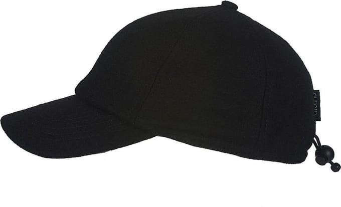 Hatland - Baseball cap voor heren - Lenox - Zwart - maat L/XL (60CM)