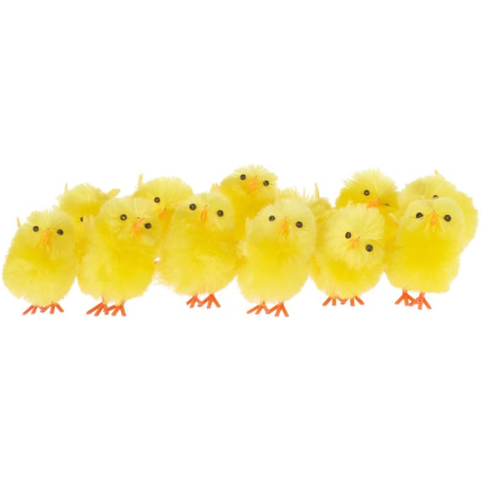 VBS Chenille kuikens "Hoogte 4 cm"