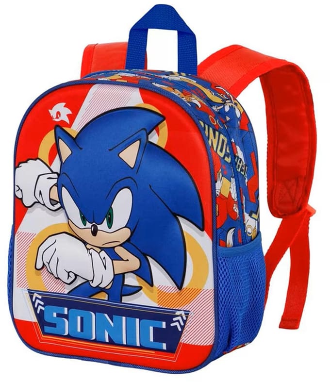 Sonic Rugzak 3D Game Set Ready! - Hoogte 31cm