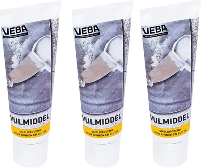 Muurvulmiddel 3 stuks - KD set