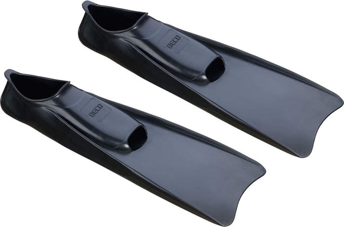 BECO Zwemvliezen - Rubber - Junior - Zwart - Maat 40-41