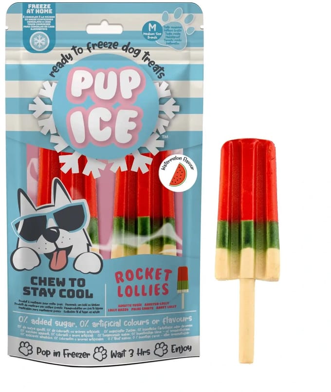 Pup ice Racket Watermeloen