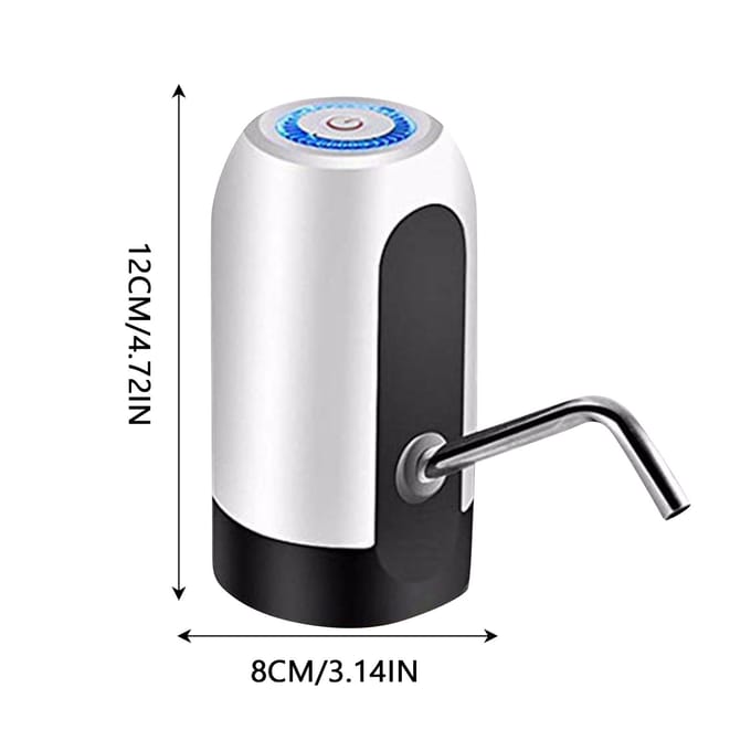(SD)USB-opladen Elektrisch pompen Emmer Waterzuiveraar Automatische waterdispenser One Size black