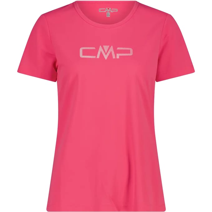 T-shirt met ronde hals met logo dames CMP