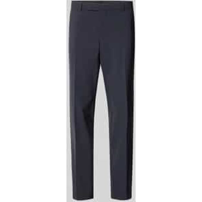 Regular fit pantalon van scheerwolmix model 'H-LEON-MM-C-NF'