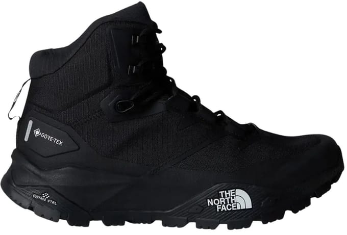 The north face offtrail hike mid gore-tex in de kleur zwart.