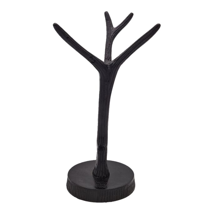 Deco4yourhome® - Sieraden Boom - Metaal - Tree - Maat S - Zwart - Sieradenboom