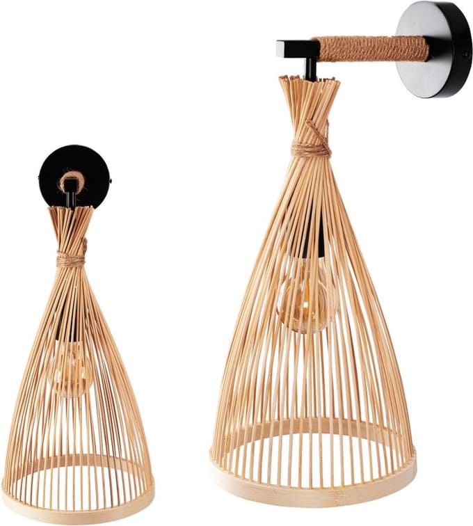 Toolight App1340-1W Wandlamp Beige 28X41,5X40,5Cm