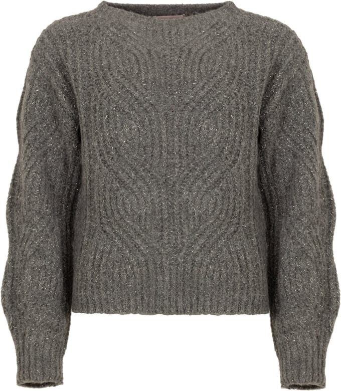 Freebird Kathleen Pullover Grey Melange Taglia: L | Maglioni a maglia Outlet | Donna | Grigio