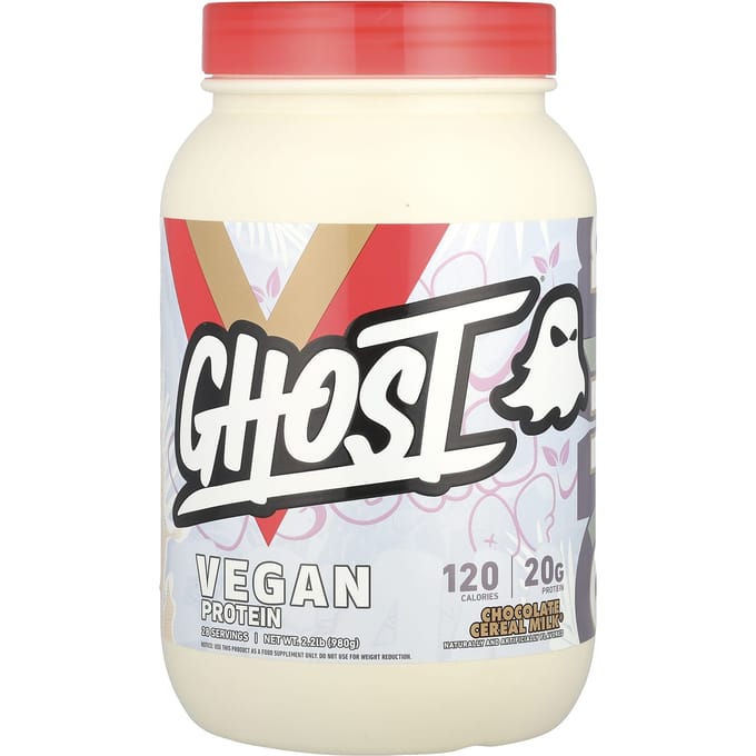 Ghost, Protéine Végane, Lait Céréales Chocolat®, 2,2 lb (980g)