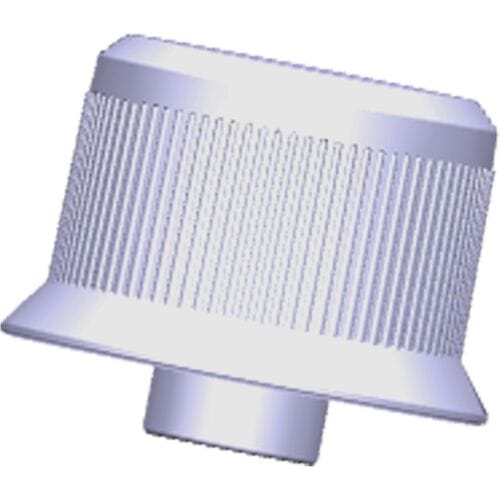 AEG knop, index, zwart, 140223281019