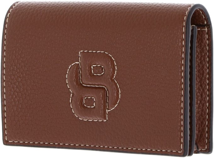 BOSS portemonnee Anett Wallet Medium Brown bruine