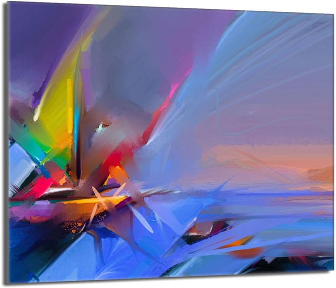 TMK ArtDeko - Snijplank - Glas - 60x52 cm - Beschermend
