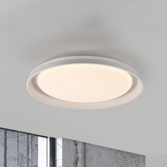 JUST LIGHT. GmbH JUST LIGHT. Sati plafondlamp, kunststof, wit