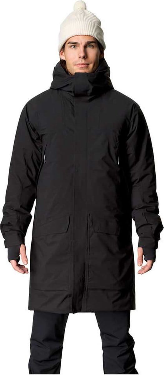 Houdini Fall in Parka Heren, true black Maat L
