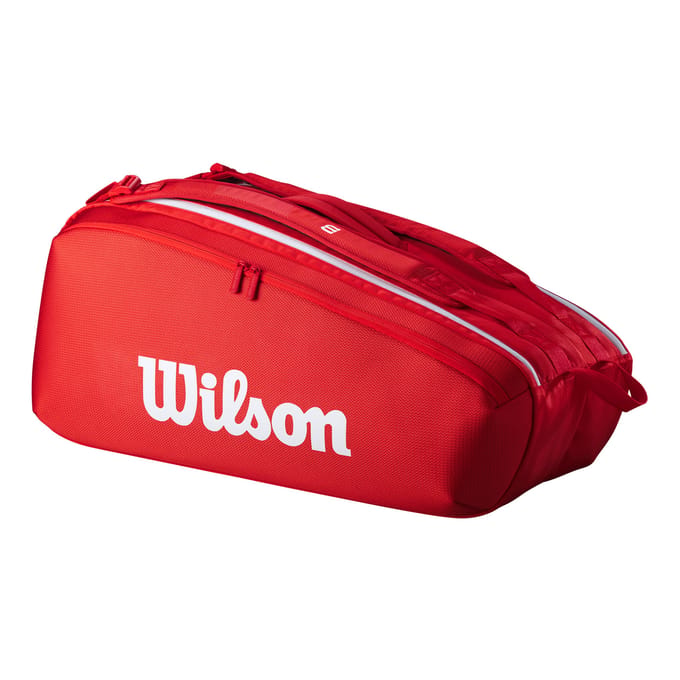 Wilson Super Tour Thermobag Tennis Rood - Ruim & Beschermend