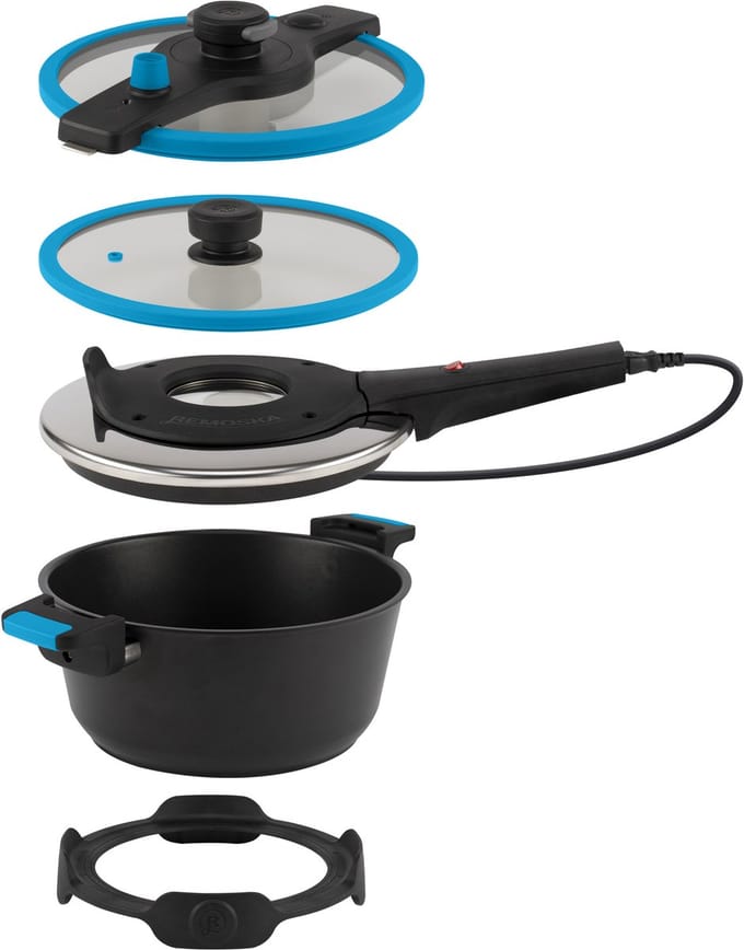 Remoska® Tria Blue 3-in-1 Bak-, Kook- en Stoofpan
