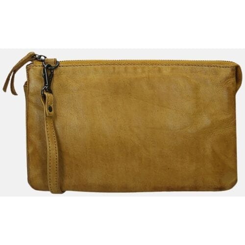 Bear Design Uma Crossbodytas Kleine Dames - Leer - Geel