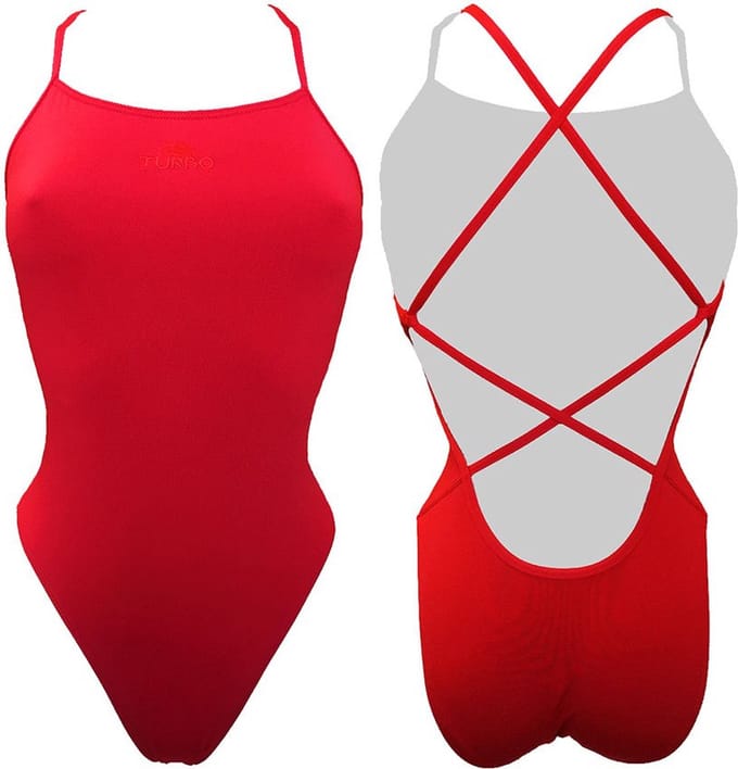 Turbo Patron Sirene Zwemkleding Rood M Vrouw