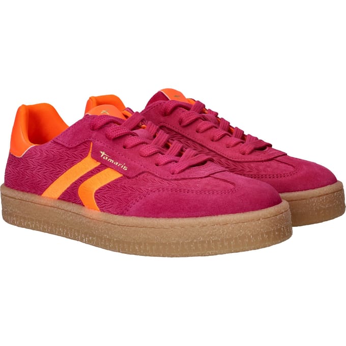 Tamaris Tamaris Sneakers roze Suède