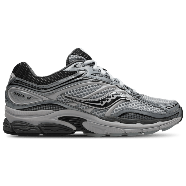 Saucony Progrid Omni 9 Sneakers Heren - Grijs - Maat 40 - Mesh/Synthetisch
