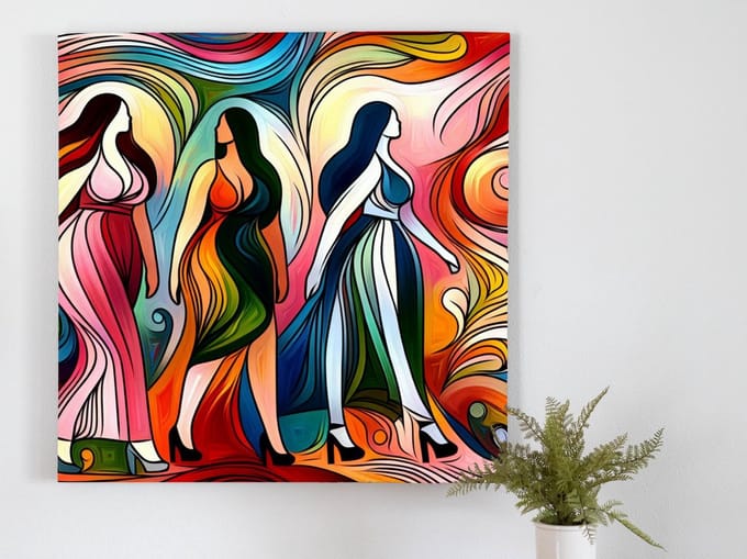 Kunstprint | Wanddecoratie | Forex | 75 × 75 cm