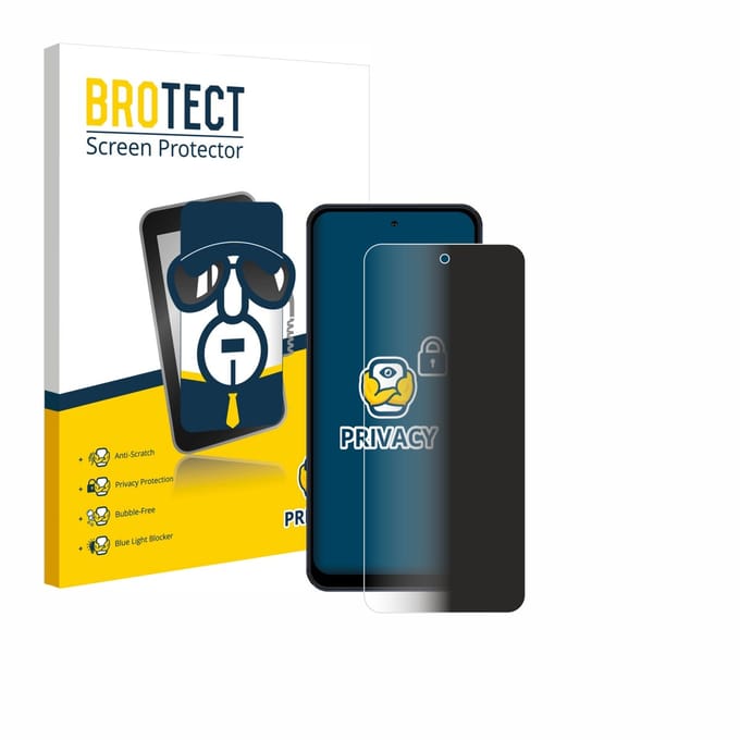 BROTECT - privacy screenprotector voor Acer Acerone Liquid S262F5 - Folie Beschermfolie Blauwlichtfilter