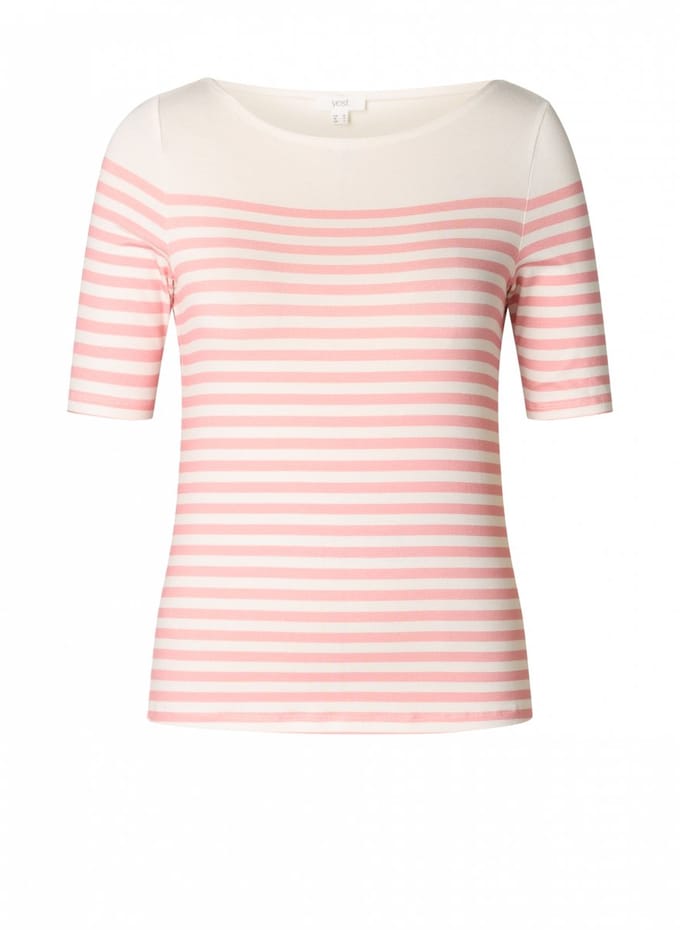 YEST Ishaana Tops - Off White/Pink - maat 48