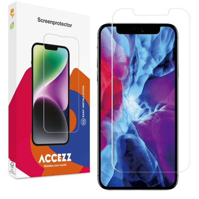 Accezz Screen Protector - Geschikt voor Apple iPhone 12 Pro Max - Gehard Glas Screenprotector