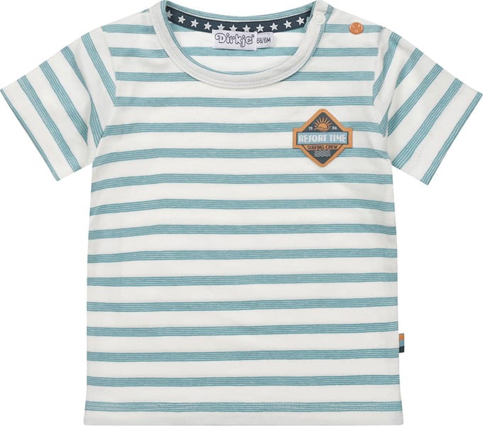 Dirkje - Jongens Shirt - Blue - Maat 56
