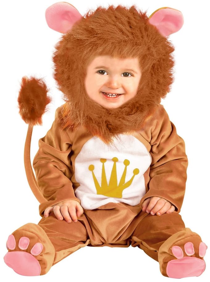 Leeuwen pak baby Leo