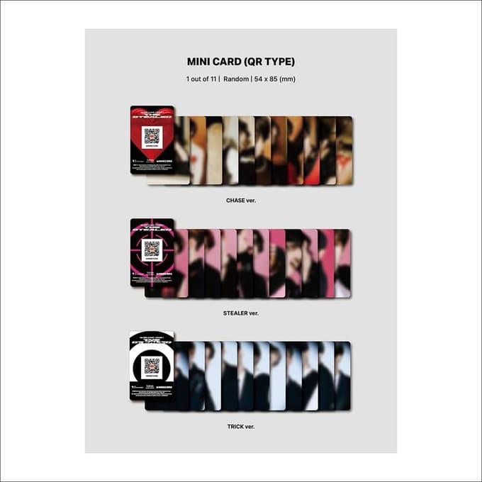 THE BOYZ - CHASE Plate-forme Ver. (CHASE version. / STEALER version. / TRUC ver.) RANDOM white
