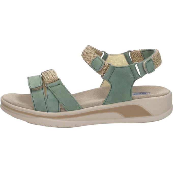 Wolky Dames Sandalen 01056 Acula Groen