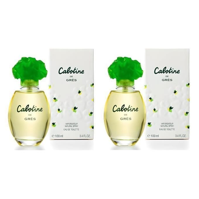 SET VAN 2 PARFUMS GRES CABOTINE Eau de Toilette 100 ml X 2