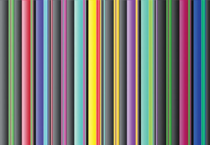 Fotobehang Pattern Stripes | XXXL - 416cm x 254cm | 130g/m2 Vlies
