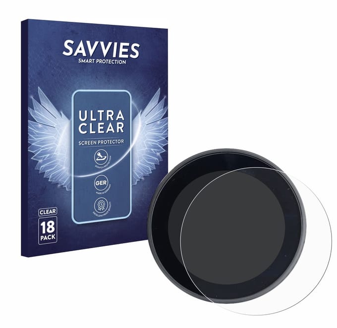 Savvies - Screenprotector voor Meraki Espresso Machine - Folie Beschermfolie transparant 18 Stuks