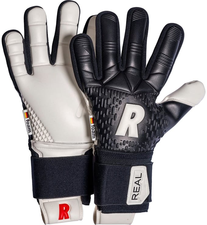 Real 570 (Limited) Keepershandschoenen - Zwart / Wit | Maat: 8