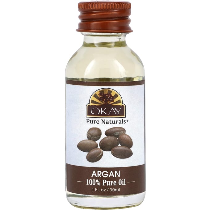 Okay Pure Naturals, 100% Pure Oil, Argan, 1 fl oz (30 ml)