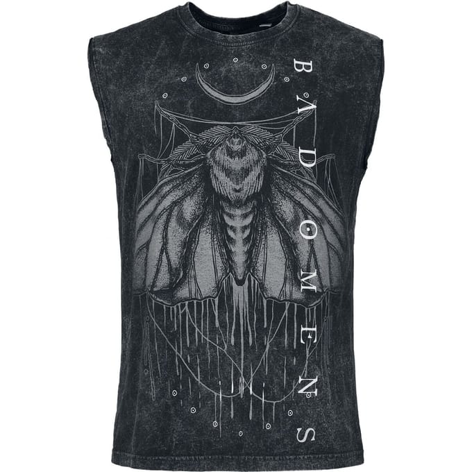 Bad Omens Tanktop - Shadow Moth - S tot 4XL - voor Mannen - grijs