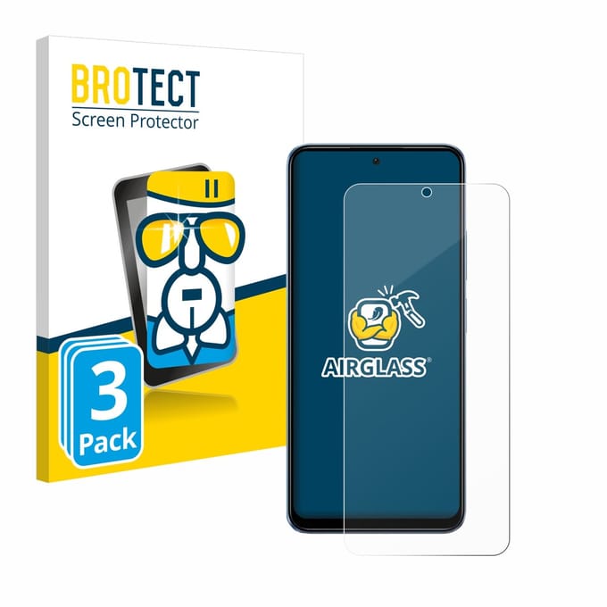Screenprotector 3 Stuks voor Xiaomi Redmi Note 12 4G Beschermglas transparant