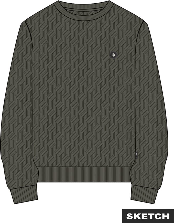 JACK&JONES - JCOGEO SWEAT CREW NECK SMU PLS - Jongens - Sweaters