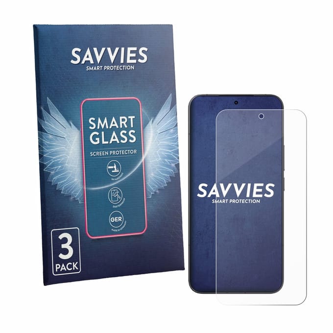 3 Stuks Savvies Screenprotector - geschikt voor Xiaomi 17T Pro - beschermfolie glas transparant