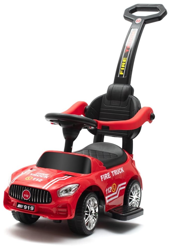 Baby Mix brandweerwagen loopauto met geluid - Loopwagen