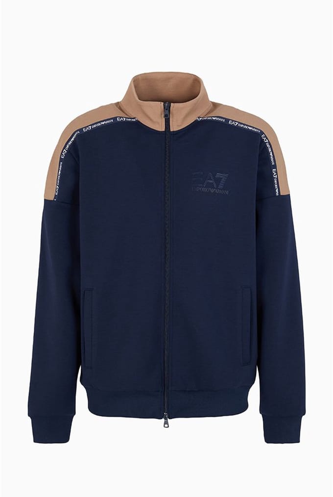 Ea7 Emporio Armani 6dpm04-pjzzz Sweatshirt Blauw S Man